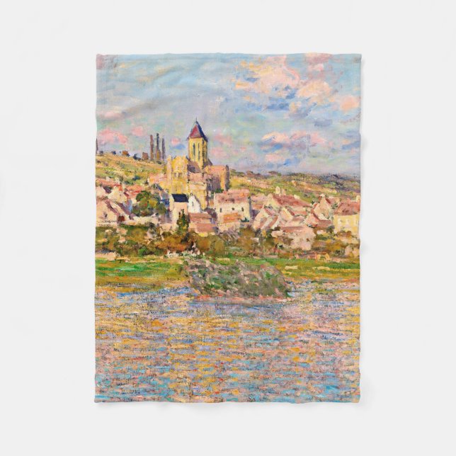 Manta Polar Claude Monet - Vetheuil (Anverso)