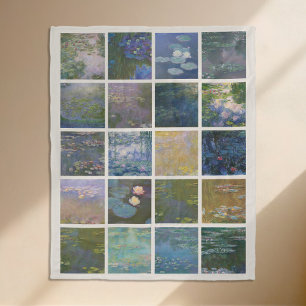 Manta Polar Claude Monet Water Lilies