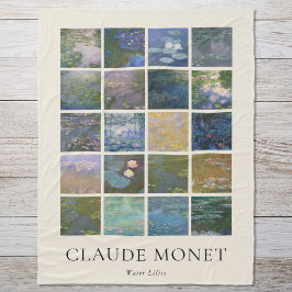 Manta Polar Claude Monet Water Lilies