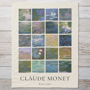 Manta Polar Claude Monet Water Lilies
