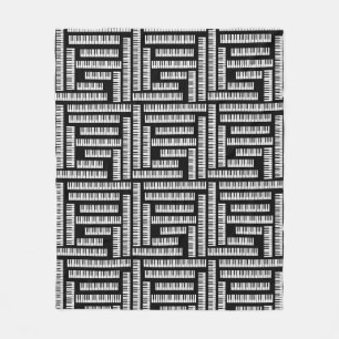 Manta Polar Claves de piano