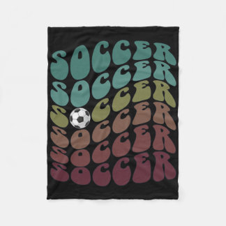 Manta Polar Clic Fútbol Solo Chica Que Ama Anotando Club Mamá