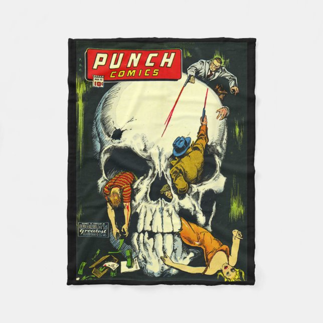 Manta Polar Clic Monster Poster Horror Comic Book (Anverso)