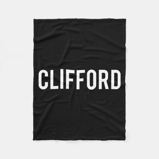 Manta Polar Clifford - Cool New Funny Name Fan Gift Tee  (Anverso)