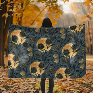 Manta Polar Climbing Vines Golden Twilight Floral