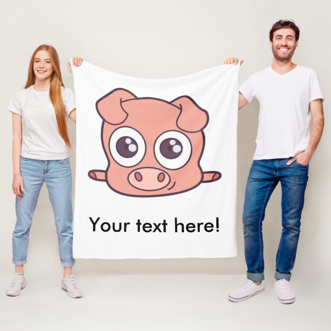 Manta Polar Clísico de cerdo (In situ)