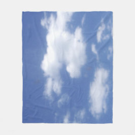 Manta Polar clouds in blue sky