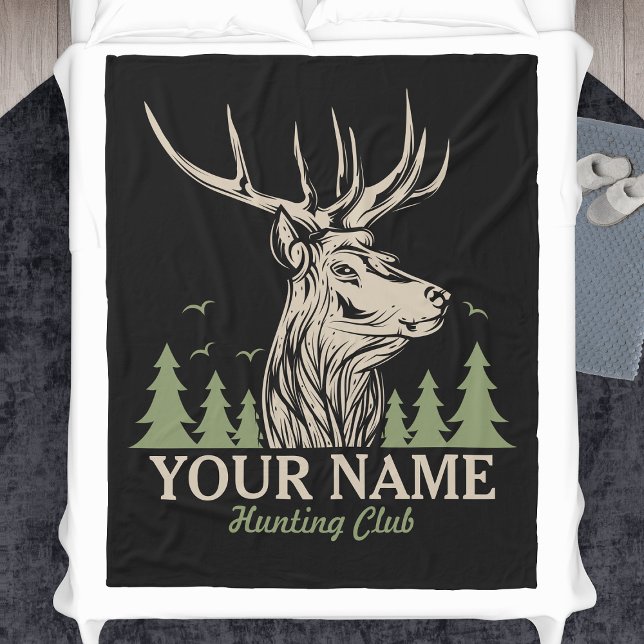 Manta Polar Club de Caza Personalizado de Cazadores de Elk Ant (Subido por el creador)