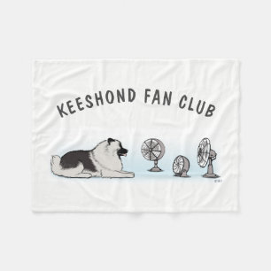 Manta Polar Club de Fans Keeshond   Amante genial de Keesie