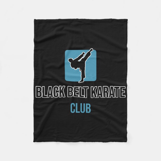 Manta Polar Club de Karate del Cinturón Negro (Anverso)