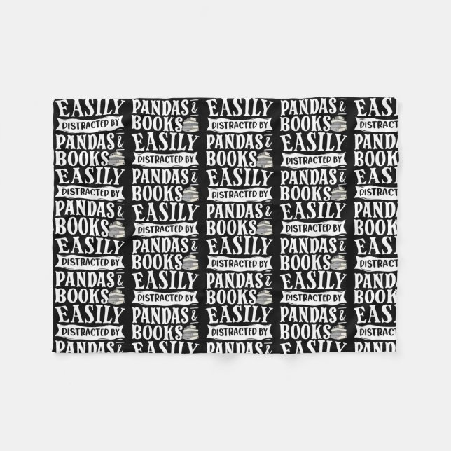 Manta Polar Club de lectura de libros bibliotecarios Lover (Frente (Horizontal))