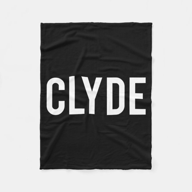 Manta Polar Clyde - Cool New Funny Name Fan Gift Tee  (Anverso)