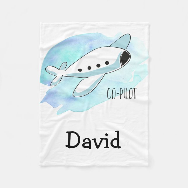 Manta Polar Co-Pilot con el plano personalizado (Anverso)