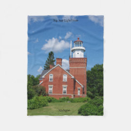 Manta Polar cobertizo del faro de la Bahía Grande