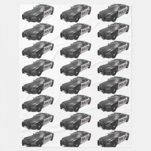 Manta Polar Coche del graduado de la academia de la aplicación