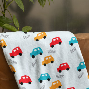 Manta Polar Coches Niños Niño