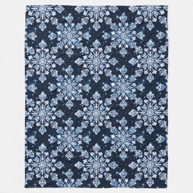 Manta Polar Cochitos azules 3d (Anverso)