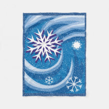 Cochitos de nieve en el viento -