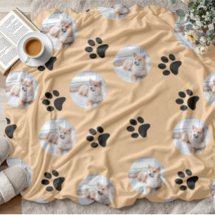Manta Polar Cocina de gusto para mascotas con foto pequeña