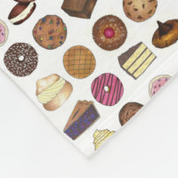Cocina de venta de pastelitos Donut Brownie Foodie