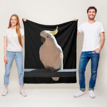 Cockatoo en Sundial Apartments Fleece Blanket