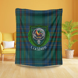 Manta Polar Cockburn Scottish Clan Tartan Crest