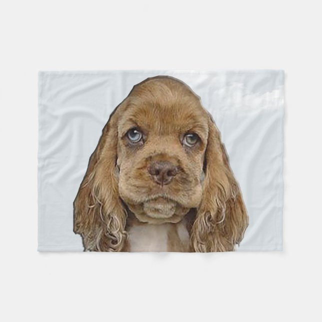 Manta Polar Cocker spaniel (Frente (Horizontal))
