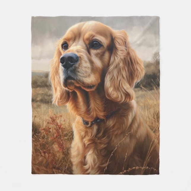 Manta Polar Cocker Spaniel (Anverso)