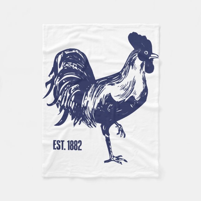 Manta Polar Cockerel Est. 1882 (Anverso)