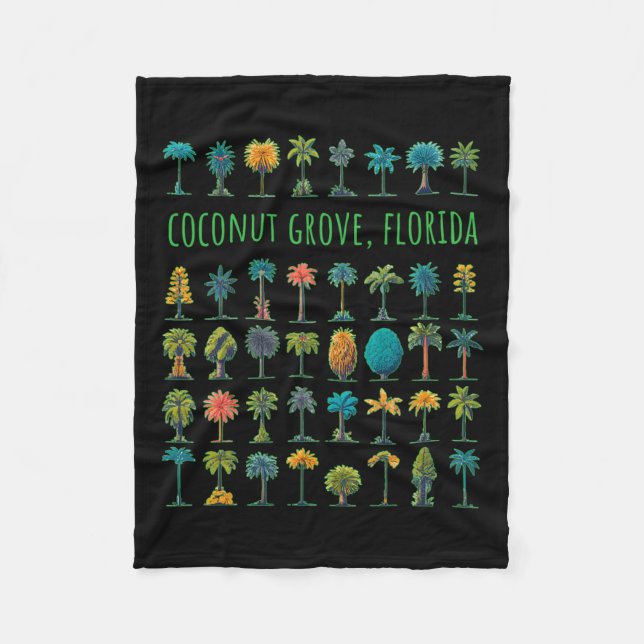 Manta Polar Coconut Grove Florida (Anverso)