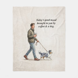 Manta Polar Coffee & a Blue Merle Sheltie Make Today Better