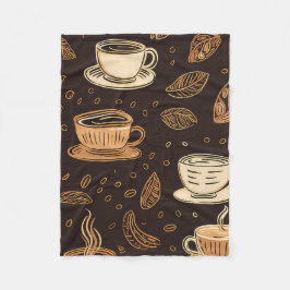 Manta Polar Coffee Design blanket