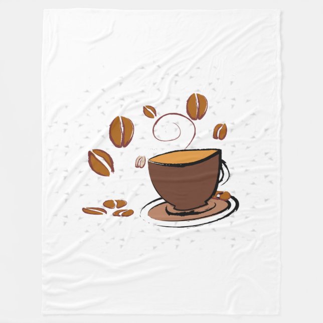 Manta Polar Coffee Love (Anverso)