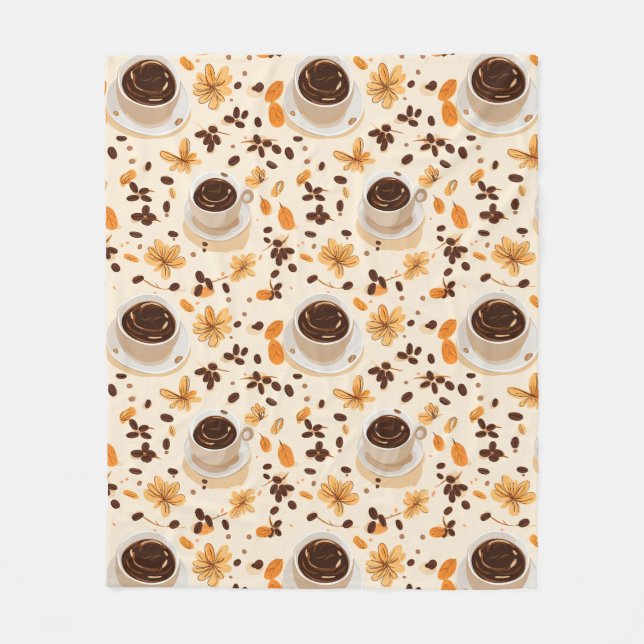 Manta Polar Coffee Mug & Bean Fleece Blanket (Anverso)