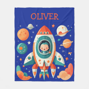 Manta Polar Cohetes espaciales y astronauta personalizados