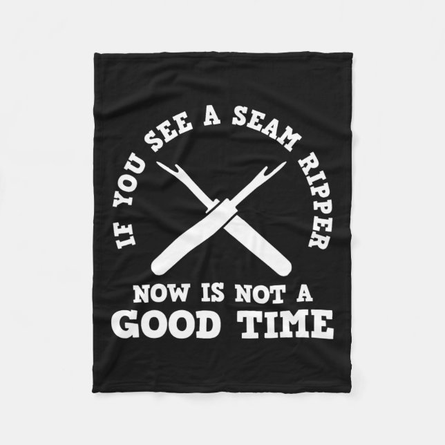 Manta Polar Cojín de coser (Anverso)