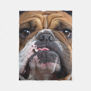 Manta Polar Cojín decorativo de Bulldog inglés