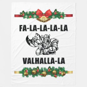 Manta Polar Cojín decorativo Valhalla navidades