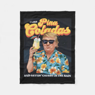 Manta Polar Coladas Donald Trump vacaciones de verano playa ha