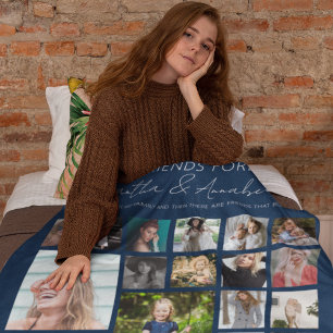 Manta Polar Colage de 24 Fotos Personalizadas BBF