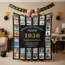 Colaje de fotos de recuerdos familiares por cumple