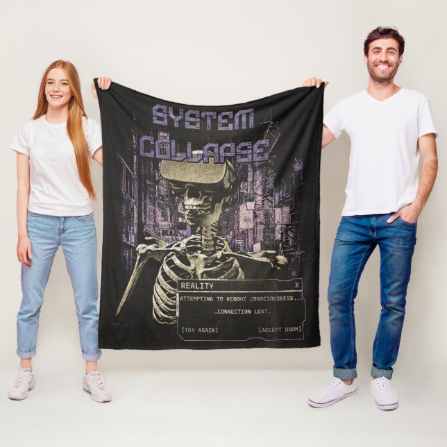 Manta Polar Colapso del sistema - Calzado tecno-distópico (In situ)