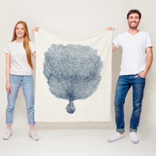 Manta Polar Colección costera en Índigo VI