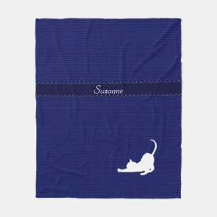 Manta Polar Colección Cuddle Cat: abierta