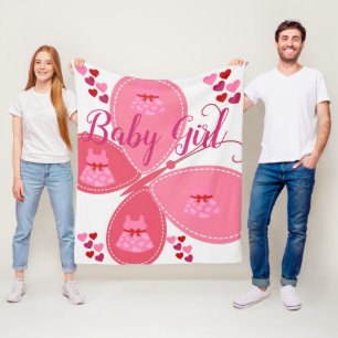 Manta Polar Colección de amor para bebés -