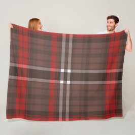 Manta Polar Colección de moda tradicional Tartán Plaid Red Tre