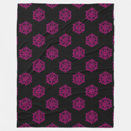Manta Polar Colección de Navidades simples - Copo de nieve