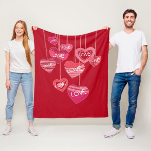 Manta Polar Colección de regalos de amor -