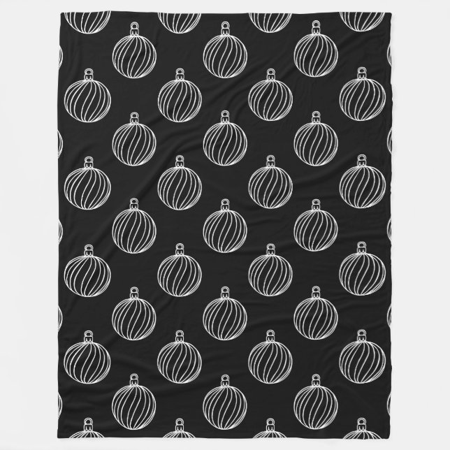 Manta Polar Colección de simplemente Navidades - Bauble (Anverso)