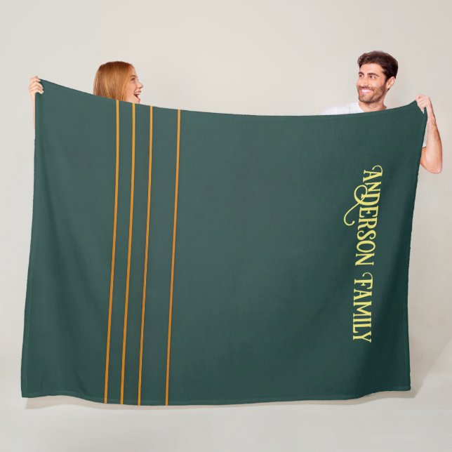 Manta Polar Colección de Textura de Oro Verde de Lujo (In situ)